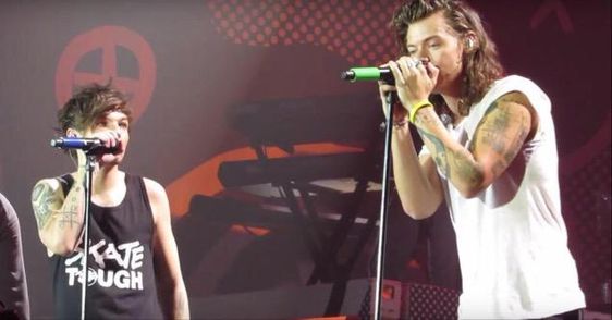 I miss seeing Louis & Harry beside each other on stage...~a thread~