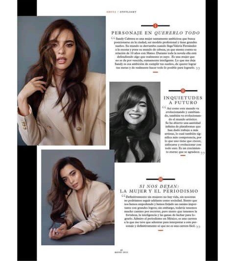 LuisMiguelxd's tweet photo. Reportaje 📰 @ScarletGruber Para #MaxiMmexico #PersonajeEnQuererloTodo #InquietudesAFuturo #SiNosDejan #LaMujerYElPeriodismo https://t.co/I7LrB8hL9G
