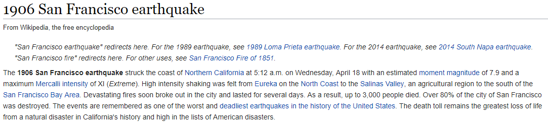 [Sign 9: Earthquakes]The frequency of large-scale earthquakes around the world bear testimony to the Promised Messiah’s (as) advent. This includes the San Francisco & Kangra Earthquakes are testimonies. 