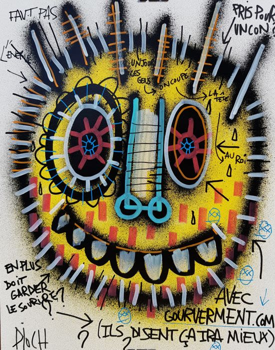ArtBlock_ETH's tweet photo. PIOCH
Sans titre, 2018
65x50 cm

Artwork by French artist Olivier PIOCH.
He only creates unique and original paintings blending Contemporary and Street Art.

From your wallet to your doorstep!
Buy, redeem, enjoy!

#ArtBlock
#NFT
#opensea
#blockchain
#art
#crypto
#redeem https://t.co/gi3QfYtgby