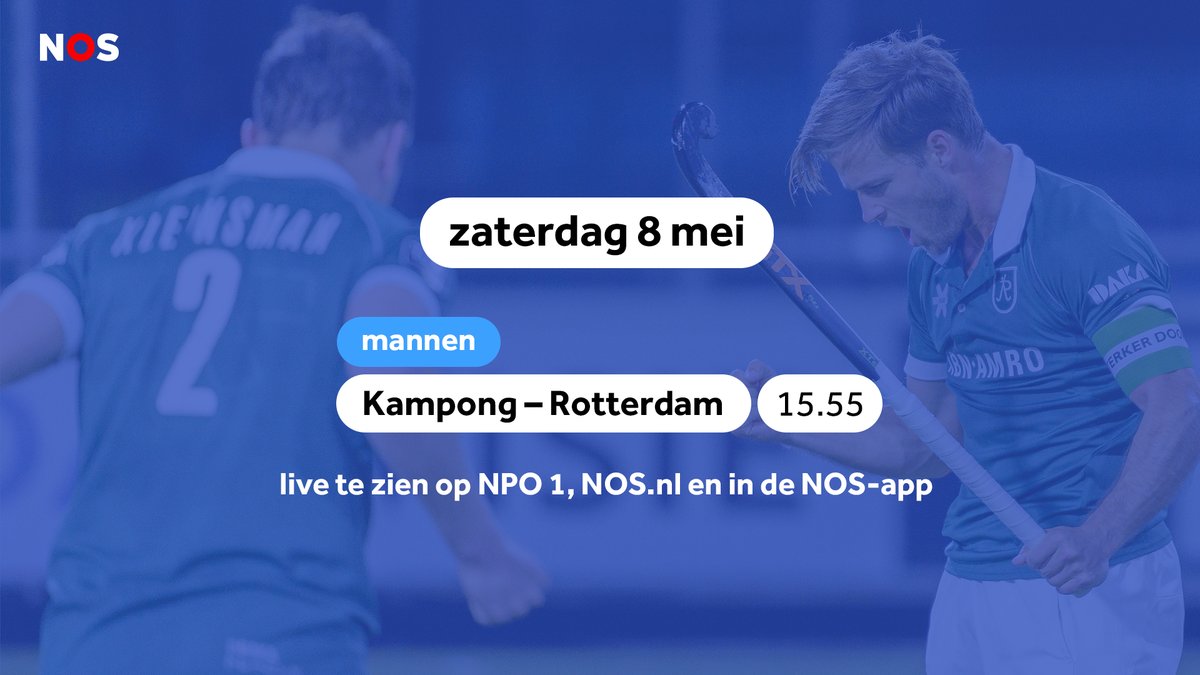 StefHehemann's tweet photo. De link voor de livestream van @KampongHockey-@HCRotterdamH1 is er al. Straks vanaf omstreeks 15.55 uur ook te bekijken @npo1. Kijk hier https://t.co/0NWr6tEvzU #kamrot #po21 https://t.co/A6LNhDqrQM