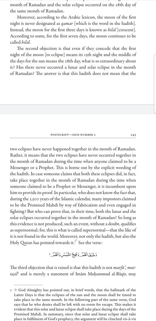 2. The Solar Eclipse of 1894. In the Spring & Ramadan of 1894, there was a lunar eclipse & a solar eclipse all in the same month. 