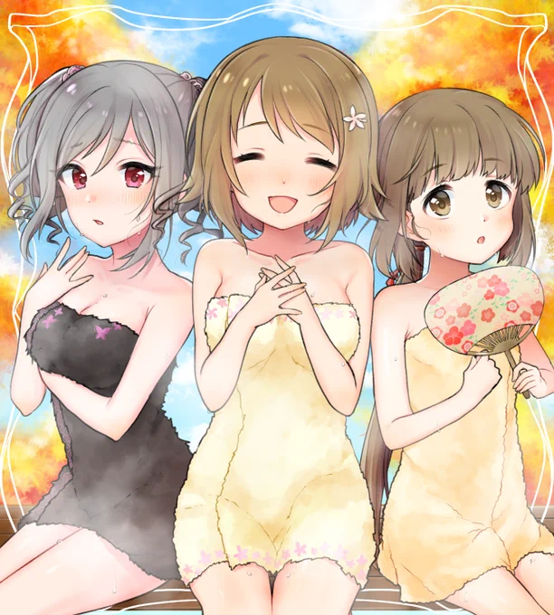 ずいけんさん(@po_pp_u)のの三村かな子ちゃん合同カレンダー企画(#かな子とカレンダー)にお呼ばれしたときのイラスト、載せていいよ～!ってご連絡いただきました。気になるところがあったので許可をいただきちょっとだけ加筆修正しています。
生まれ変わったら紅葉の葉っぱになりたい 