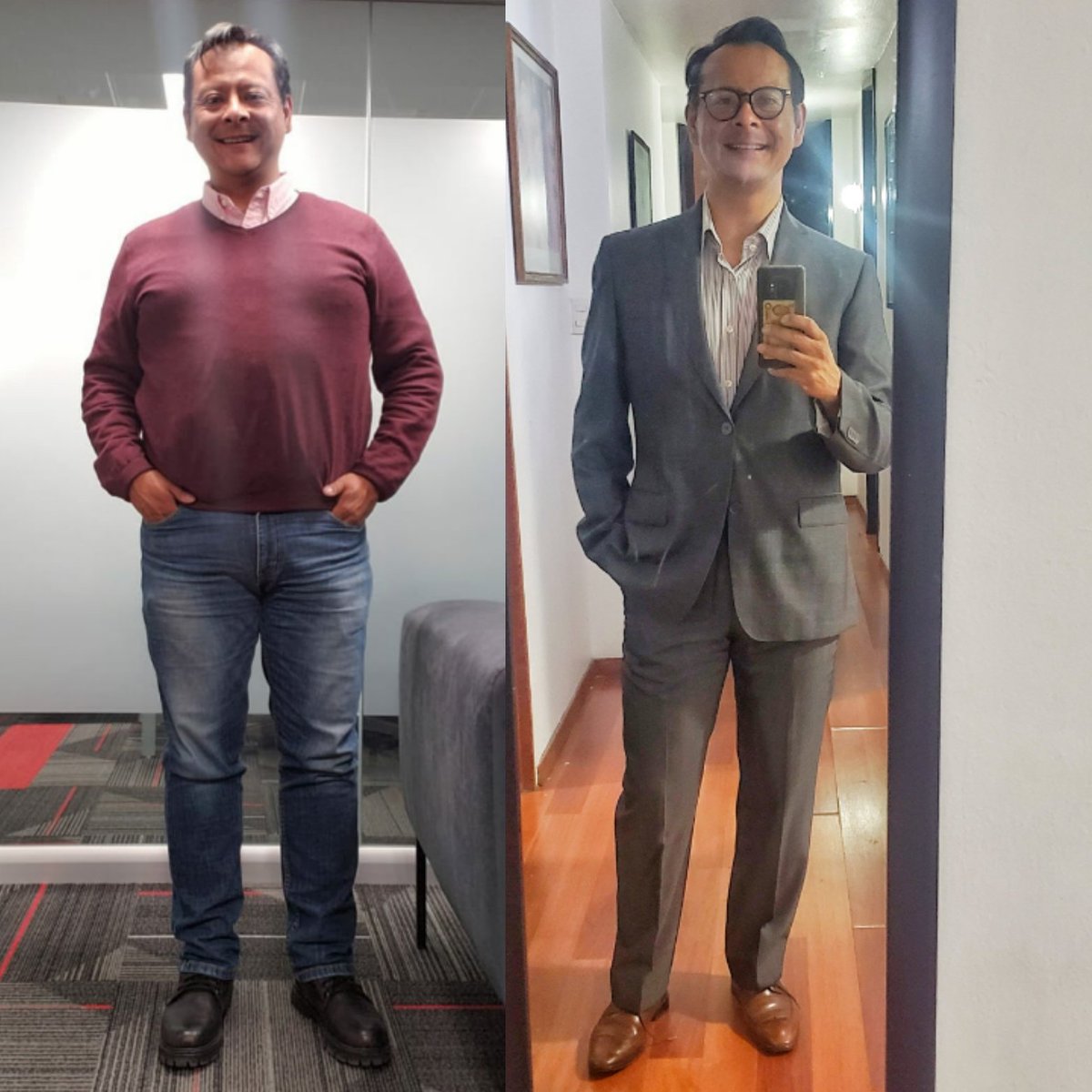 EFRENGG's tweet photo. Me before. Me now. #Happy #Purpose #GoByBike #healthcare #looseweight #StopEatingSugar #TimeToDoIt #Sleep #ShareTimeWithBelovedPeople #HearAndLearn #TakeItEasy https://t.co/ai6rwVd7go