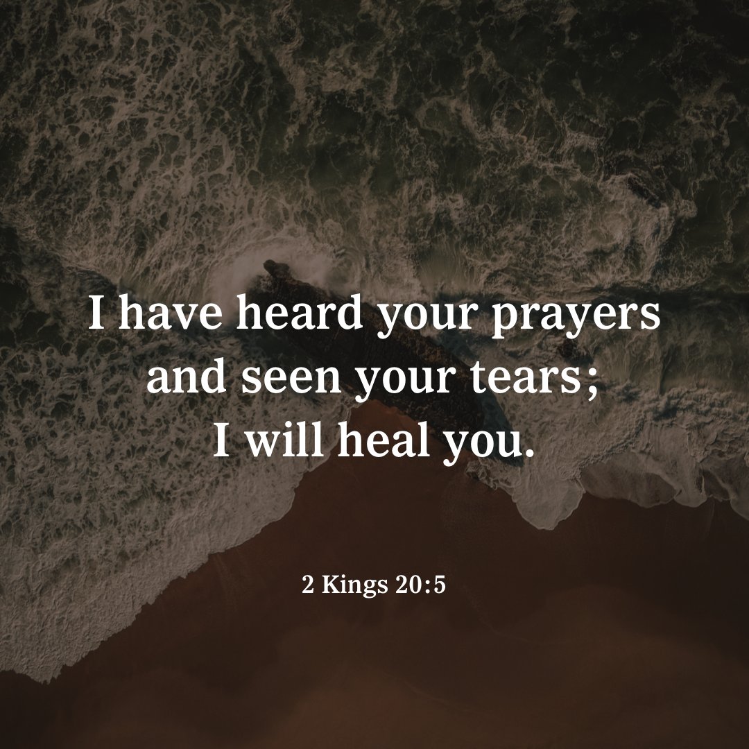 YouVersion's tweet photo. 2 Kings 20:5 https://t.co/IkznE3HYX1