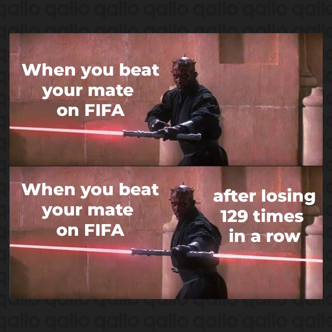 qallolifestyle's tweet photo. Who also has that mate that keeps bragging but has absolutely no right because they're so bad? Expose them below! ⚽️👇
.
.
.
#fifameme #meme #gaming #gamingmeme #fifamemes #fifatrolls #fifafans https://t.co/6dPizMINZA