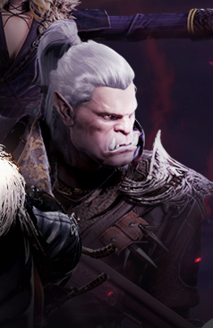Why does this guy on the #Elyon splash page look like an orc version of Geralt?