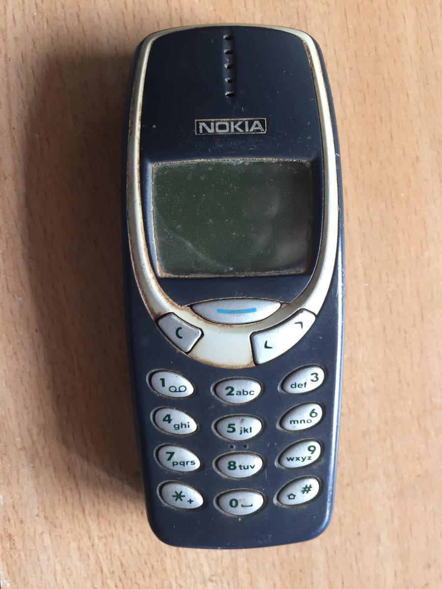 AMP86793444's tweet photo. My first ever mobile phone. Nokia 3310, bought in year 2000. I still have it. Everytime I look at it, it brings back nice memories.

It wasn’t such a necessity then but such was the peer pressure that I had to buy it. 

Which was yours? When did you buy it?

#FirstCellPhone https://t.co/f1Kz0rfUfF