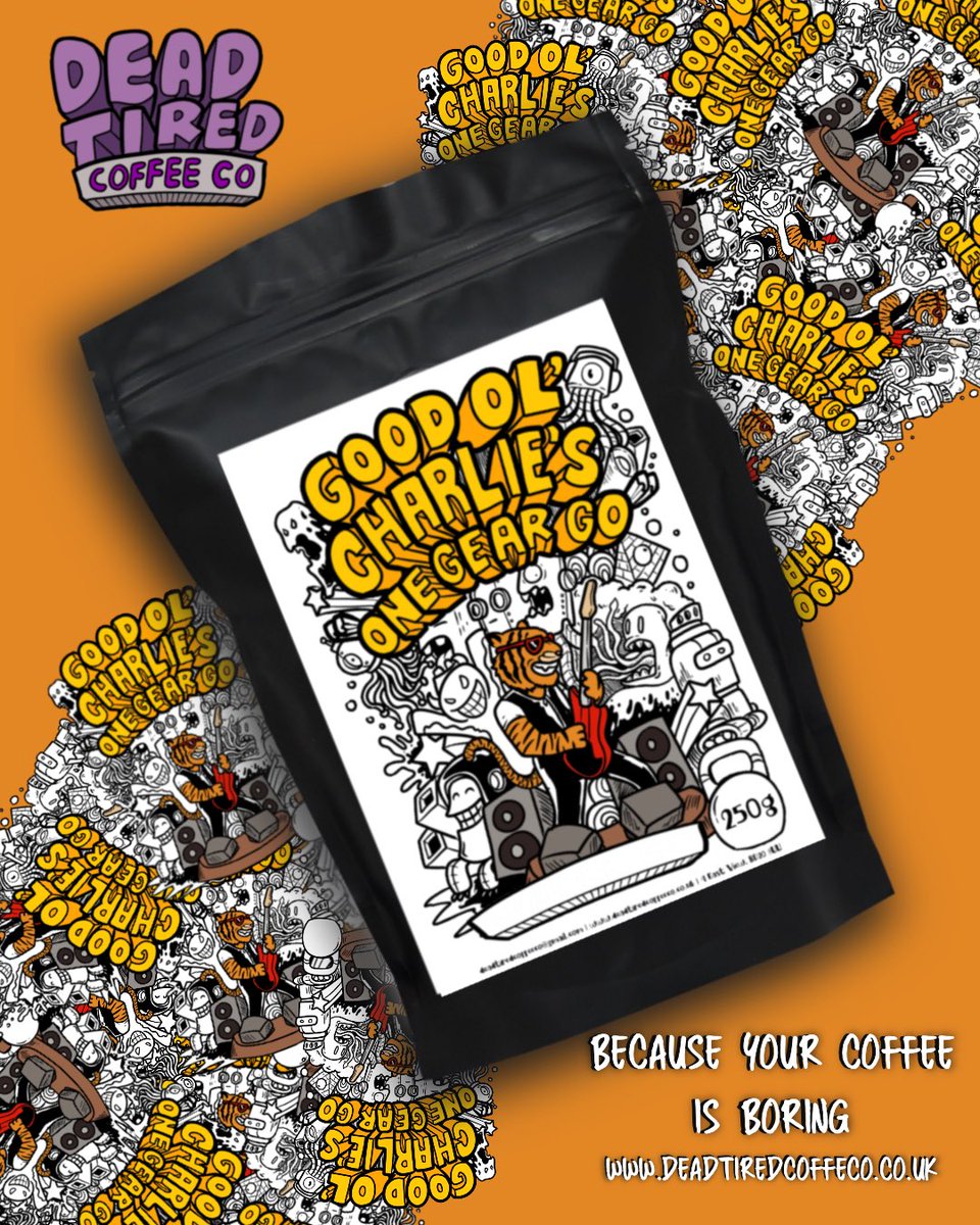 DeadTiredCoffee's tweet photo. Revive a dead meme and get your day off to the best start possible with Good Ol Charlie’s One Gear Go

#winning #Coffee #SaturdayMorning #Caturday https://t.co/4JDZgQECDf