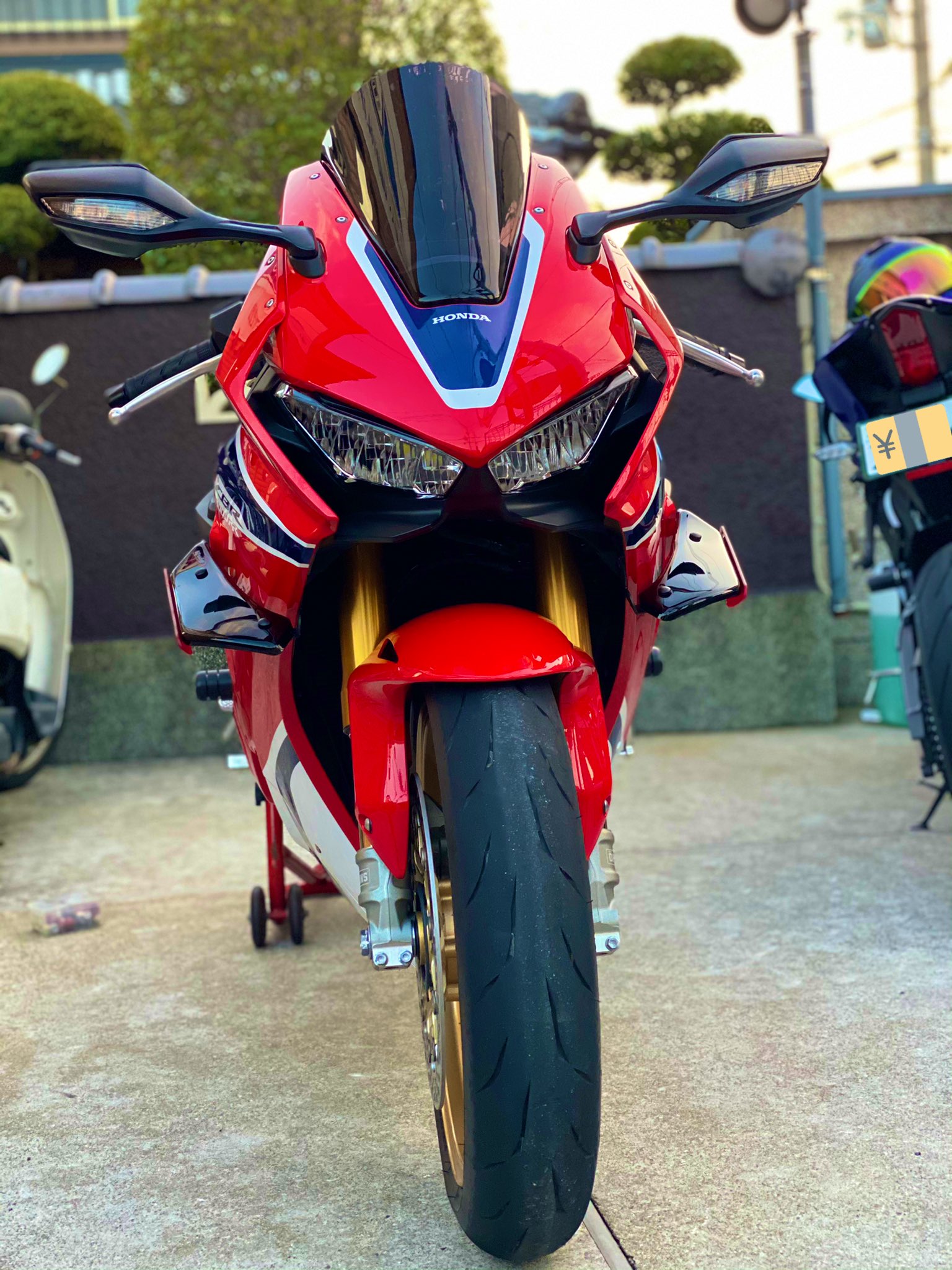 【 nowisse⠀】ダウンフォーススポイラー CBR1000RR nowisse様専用】ダウンフォーススポイラー CBR1000RR