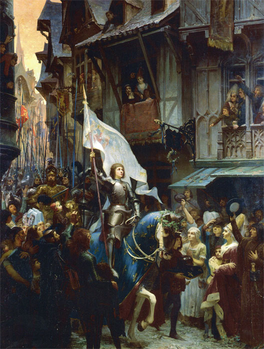 8 mai 1429 : Jeanne d'Arc delivre Orléans #Orleans #8Mai #8Mai1429 #Mai1429 #JeannedArc #GuerredeCentAns #Histoire #France #HistoiredeFrance