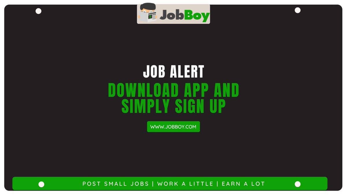 Jobboycom's tweet photo. 👌Download App and Simply Sign Up

Job Description:
Use the Android device only
Step 1- Click the link (found on our website)
Step 2 - Download the app
Step 3 - Sign Up on this app and complete the profile.

That's it. Good luck!
 #businesslife #businesshelpingbusines https://t.co/inu8NqRusZ