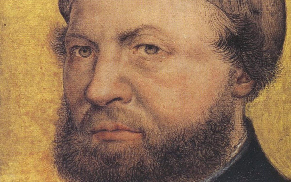Hans Holbein, portraitist extraordinaire buff.ly/3eZUlGU <a href="/guardian/">The Guardian</a> #Tudors