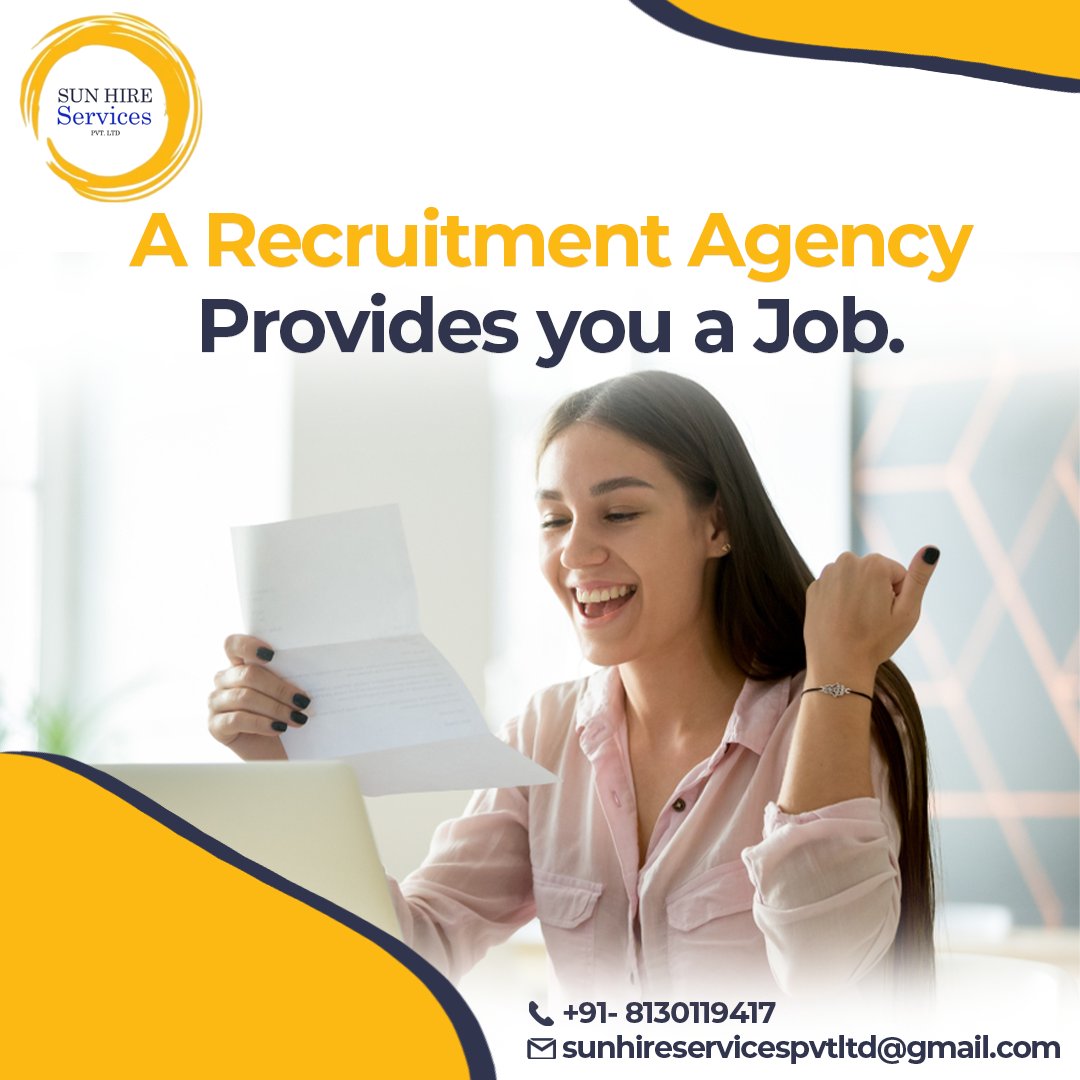 A Recruitment Agency
Provides you a Job.
.
.
.
.
#Jobs #Job #indiajobs #latestjobs #Recentjobs #hiring #recruitment #indianjobs #employment #bangalorejobs #gurugramjob #placementagency #job #gurugramjob #jobingurugram #jobgurugram #allrecruitmentsolution #recruitmentsolution #HR