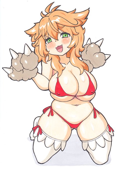 フォロワーさん777人記念で頂いたテーマから
メスガキ風wrbdさんのややエッチ絵です、扇情的な表情はまだまだですね・・・ 