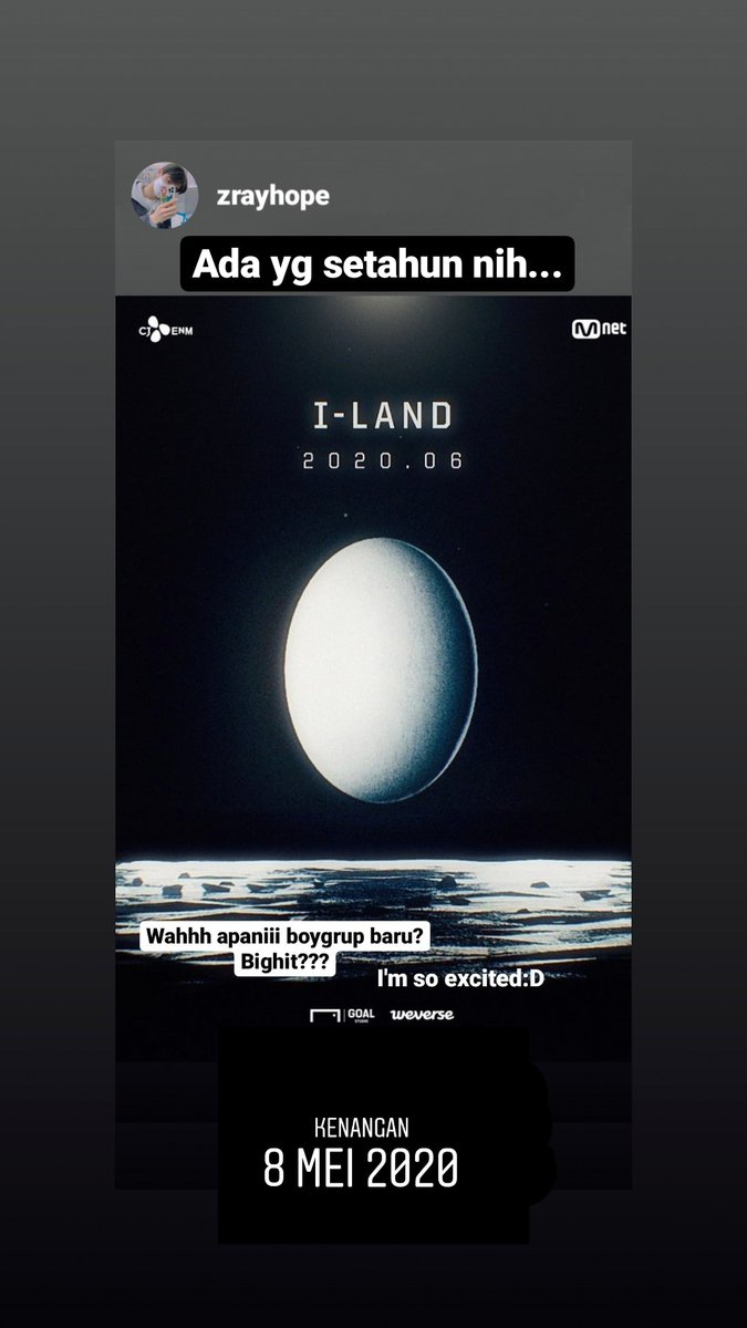 zrayhope's tweet image. Satu tahun nieeh🥺🥚💗💗
#ILAND #I_LAND #mnet_iland