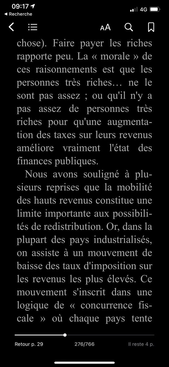 Voici par exemple Cahuc et Zylderberg qui reconnaissent qu’on peut monter les taxes sur les riches jusqu’à très haut avant de voir des effets contre-productifs...