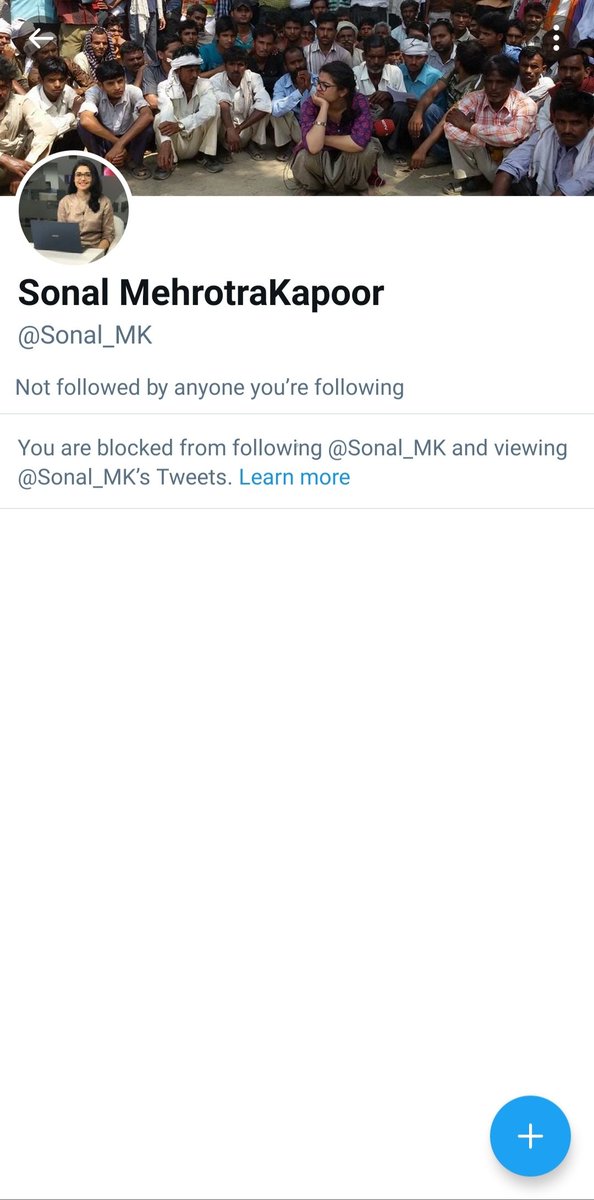 AskAnshul's tweet photo. Instead of clarification or apology, NDTV Journalist Sonal Mehrotra Kapoor deleted her fake news tweet &amp; blocked me. https://t.co/PKGNcA53pA