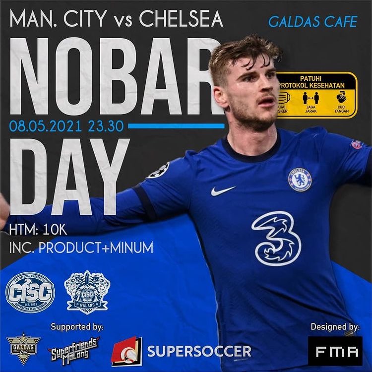 ciscmalang_'s tweet image. It's time to return to focus on the league first. Come on, Chelsea will definitely be able to bring the points home 💪 

📆 : Sabtu,8 Mei 2021
⏰ : Open Gate 23.00 WIB
📍 : Galdas Cafe
💰 : 10K 
☎️ : Ipan +6282288931619
.
.
.
#chelseafc #chelseaindonesia #AyasUmakCISCngalam