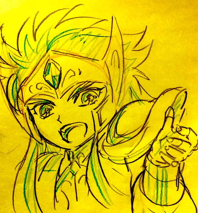 こういうの描く仕事が欲しいなあ
#聖闘士星矢 