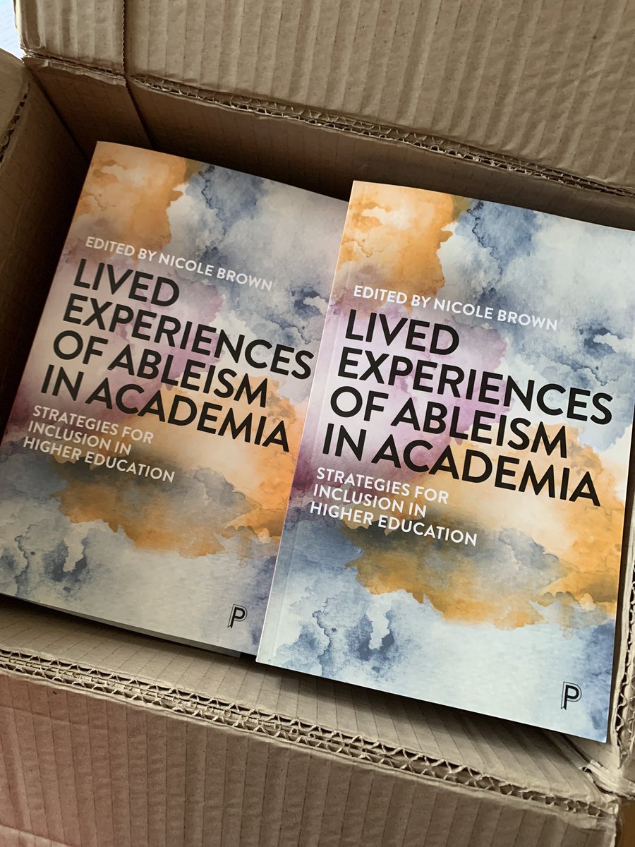 Ableism in Academia tweet media