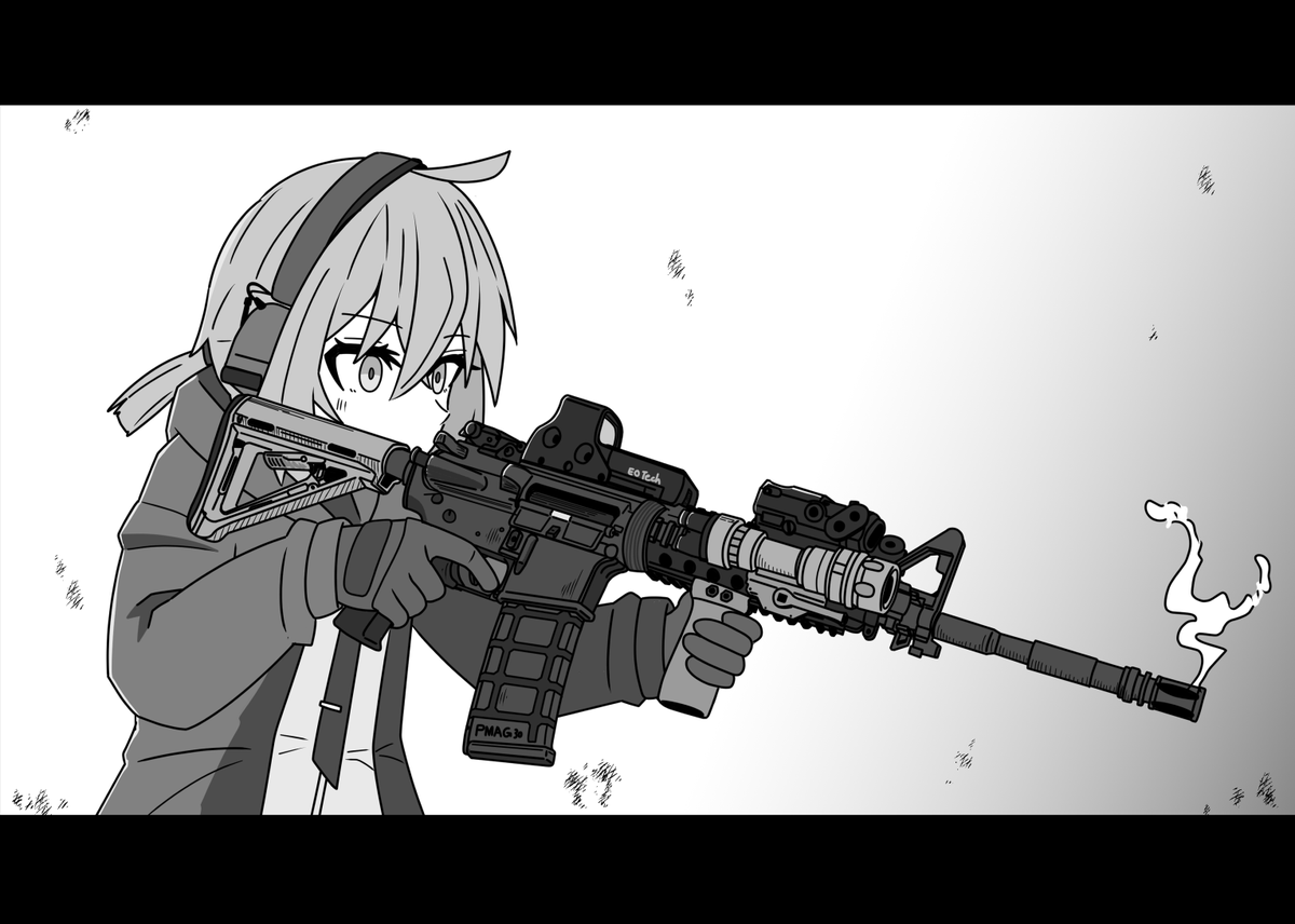 T-doll M200 "Dammy"
Room Clearing #M200 #ドールズフロントライン 