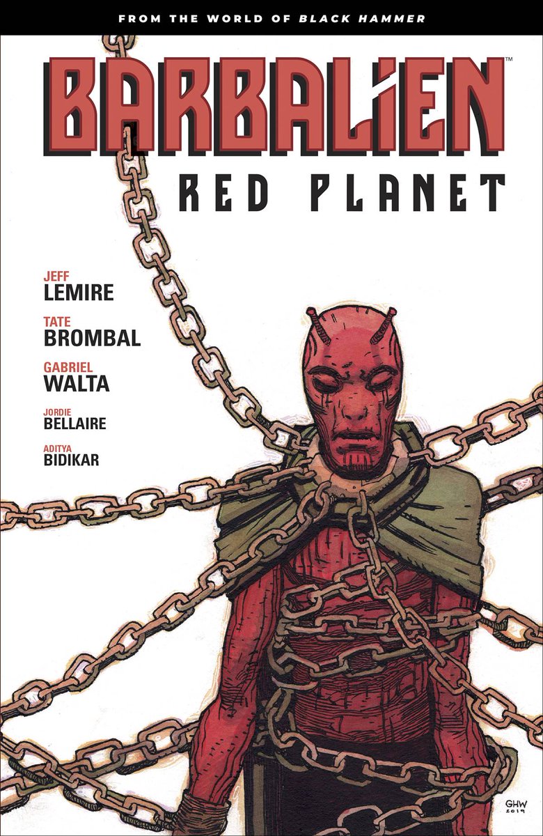 TheBigBang_'s tweet photo. Out this #NCBD!
BARBALIEN: RED PLANET TP
From @JeffLemire, @TateBrombal, @ghwalta, #JordieBellaire, @adityab, @NotTooChaby, #ChuckHowitt, #EthanKimberling and #JosieChristensen
https://t.co/Vzr20MvaU2 https://t.co/bP1oQA7D0w