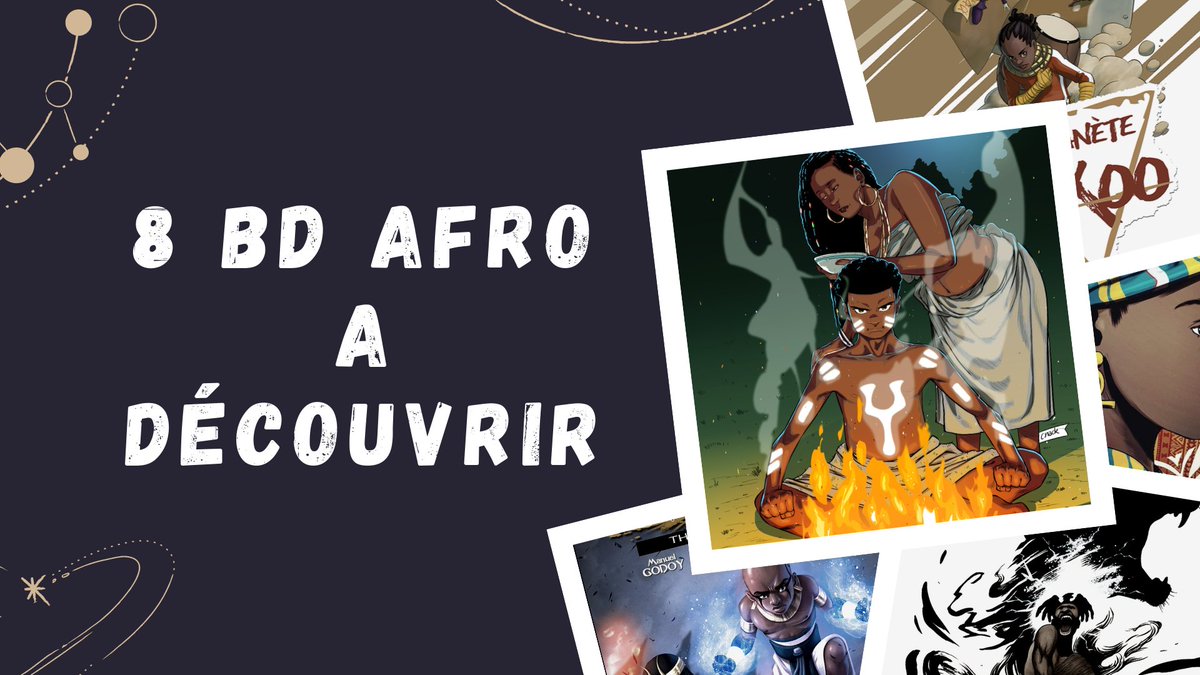 naosibes's tweet photo. 8 BD Afro offrent une nouvelle vision de leurs univers à travers la représentation de leurs cultures!!

https://t.co/cIPISxsjpT

Un petit conseil bd @labooktillaise 😀 ??

#bdafro #manga #afromanga #kemty #Afro https://t.co/yk6noppZQn