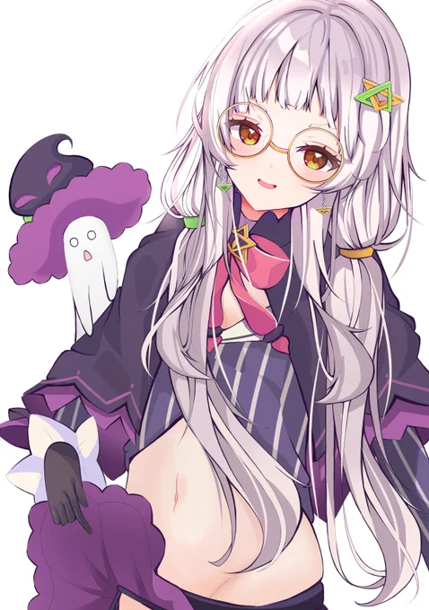 二つ結び+メガネのシオンちゃん!
#シオンの書物 