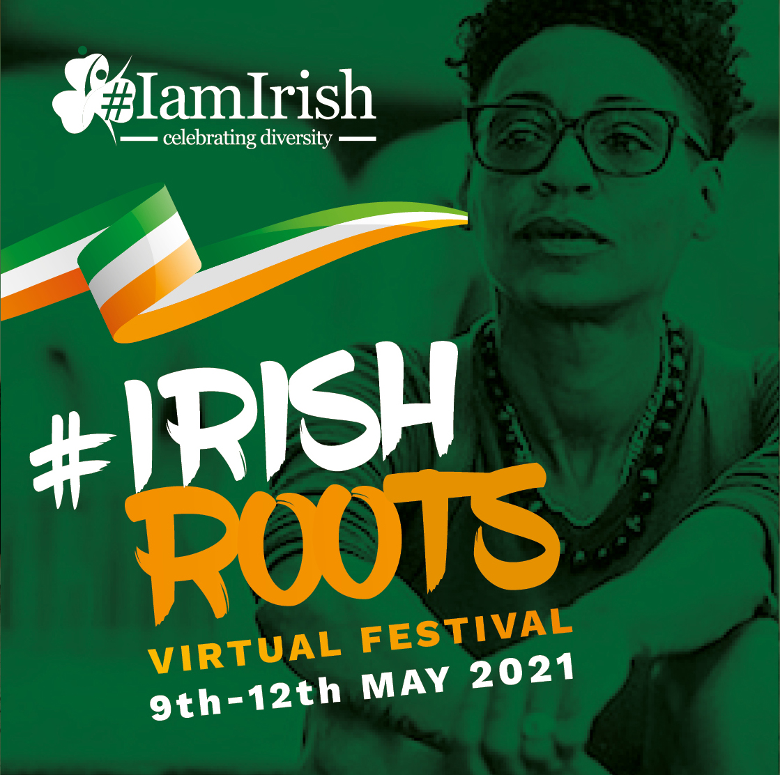 Iamblirish's tweet photo. Iamirsh #Irishroots virtual festival streaming 9-12th May
With an incredible line up - On Sunday #May9th we bring you #StillIRiseDiversityStorytelling #CaraMailey #DanielleClarke #AlimKamara @AndrewOmobamidele #Arvenne #Shiarra #EmerONeill #SauloODeorain #Eyerish&Jamican https://t.co/AF9IwgykCP