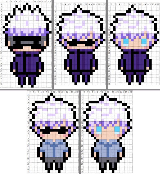 アイロンビーズ図案 のイラスト マンガ コスプレ モデル作品 2 件 Twoucan