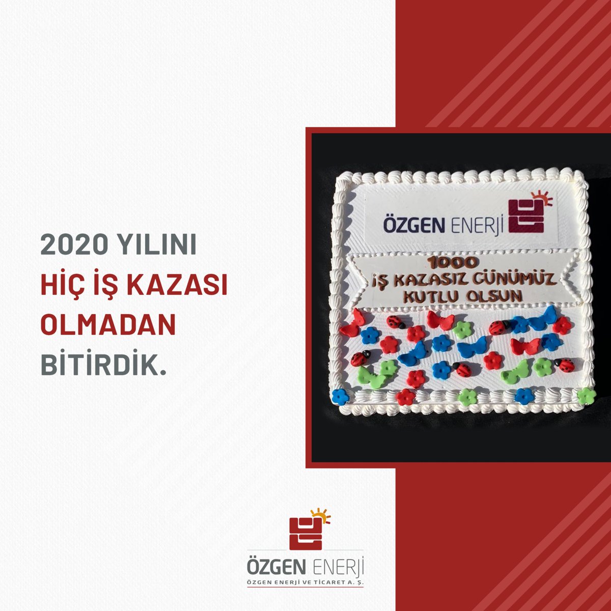 İş güvenliği önlemlerini al, sevenlerinle birlikte kal.

İş Sağlığı ve Güvenliği Haftası Kutlu Olsun.

#isg #isguvenligi #isghaftası #ozgensolar