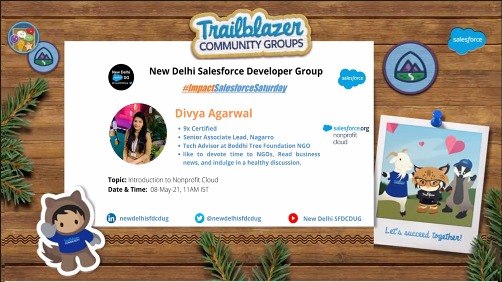 AmangargEr's tweet photo. Imformative session ...
Some Glimpses of today session about Non profit cloud...
@Priyanka_sfdc @sfdc_harshit @akhilesh2s @VigneshwaranSF @Vamsi3131Vamsi @ShaliniiiGupta @Bhardwaj084Neha https://t.co/PkglsV79Cc