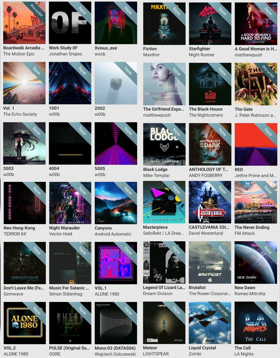 DeathByNeon1's tweet photo. And another crazy bandcamp Friday 😅 digital, vinyl, cassette, and even stems, here are my little list of 72 new releases add... 🙈
@ogresounds @jetfire_prime @MikeTemplar1 @le_matos_ @alphachromeyayo @fullycomposed @gemwave @maiovvi @VonKaiserMusic @TheRosenCorpor1

#synthfam https://t.co/wXJS6uOlcf