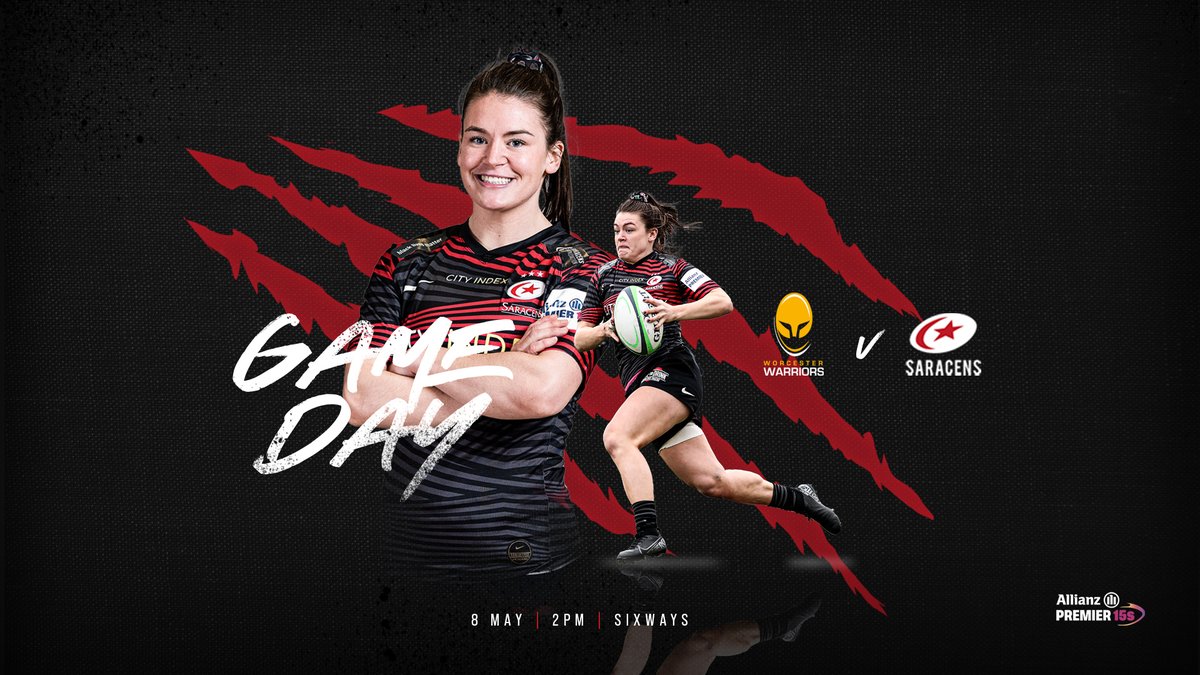 Saracens Women (@saracenswomen) on Twitter photo 🙌 GAME DAY ❗️
Let's end the regular season on a high 🙌
🆚 <a href="/WorcsWarriorsW/">Worcester Warriors Women</a>
⏱ KO 2️⃣pm
💻 Follow live @ bit.ly/2SnAx8v
#StrongerTogether ⚫️🔴 🙌 GAME DAY ❗️
Let's end the regular season on a high 🙌
🆚 <a href="/WorcsWarriorsW/">Worcester Warriors Women</a>
⏱ KO 2️⃣pm
💻 Follow live @ bit.ly/2SnAx8v
#StrongerTogether ⚫️🔴
