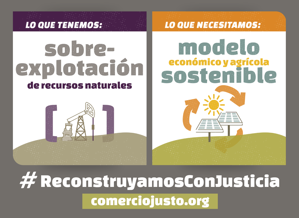 SETEM_MCM's tweet photo. En el #DíaMundialComercioJusto reivindicamos un modelo económico y agrícola sostenible. #NoHayPlanetaB y no podemos seguir sobreexplotando los recursos de forma irracional. #ReconstruyamosConJusticia! (Declaración del movimiento del #ComercioJusto aquí: https://t.co/p4Vn38gw1z ) https://t.co/6hiMHALdrV