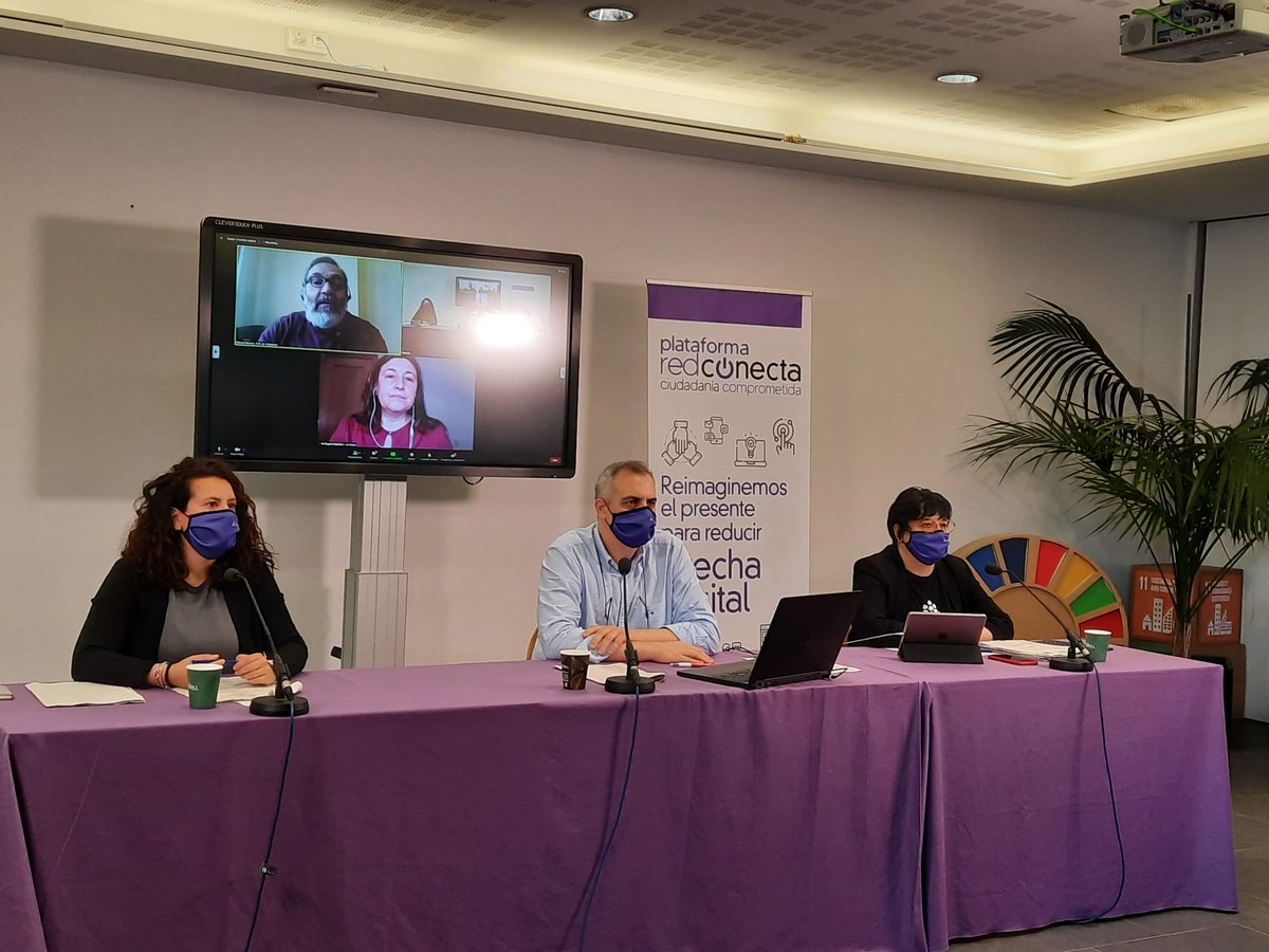 Asistimos a la I Asamblea de la Plataforma Red Conecta Ciudadanía Comprometida junto a otras 35 entidades de diferentes puntos de España.