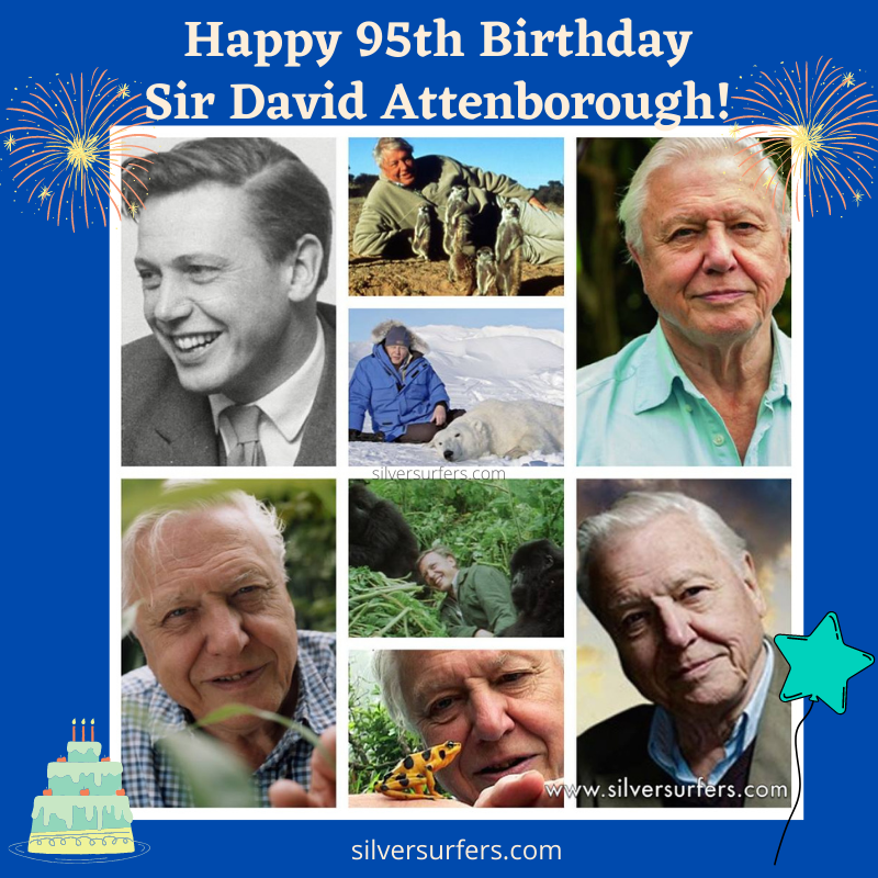 Wishing Sir David Attenborough a Very Happy 95th Birthday! One of the world’s greatest conservationists. A true inspiration, an absolute gentleman, and a superb broadcaster. Here we look at some soothing images of him with animals ▶ bit.ly/3hcRxJc