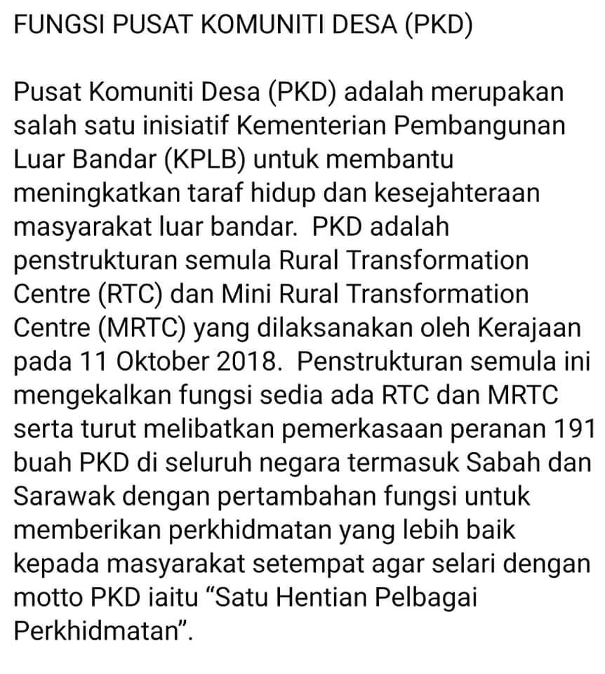 AkademiSifu's tweet photo. Kongsi2 info mengenai Pusat Komuniti Desa https://t.co/m3bBSS9dgo