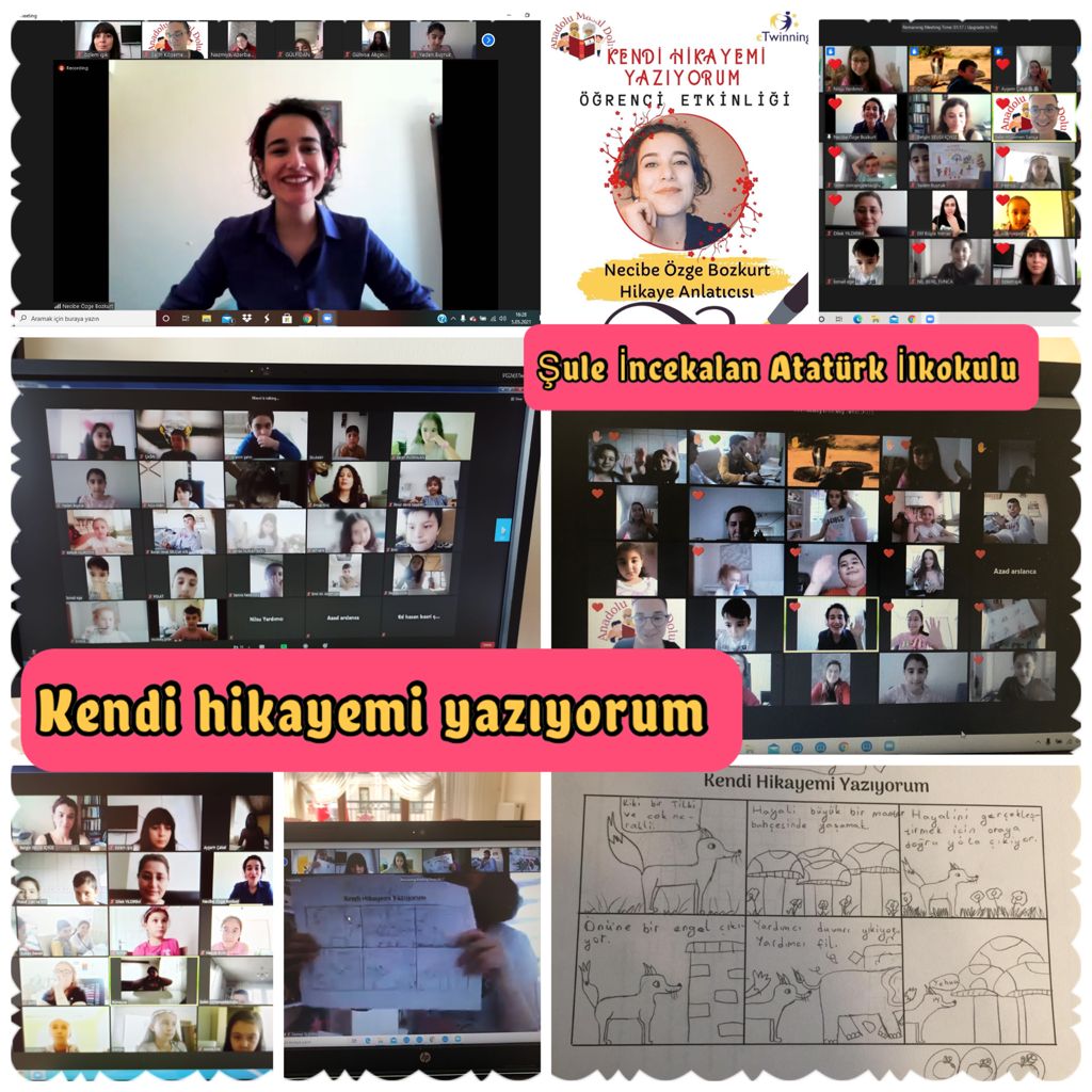 Necibe öğretmenimize çok teşekkür ederiz. Öğrencilerimiz kendi hikayelerini resimleyip , yazdılar. Çok verimli bir etkinlik oldu. <a href="/DoluMasal/">Anadolu Masal Dolu</a> @zeytinburnuata2 <a href="/mebanadolumasal/">MEB ÖYGM Anadolu Masalları</a>