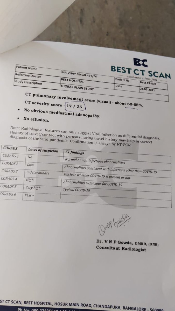 ShramikV's tweet photo. @BBMPCOMM  sir Please help @vijaysingh_2506 . His current SPO2 level is 89 and is reducing drastically . He is trying to get ICU bed but of had no luck . I have attached his medical detail for your information. 

Please help 🙏 @covid19indiaorg @ntfcovid19ph https://t.co/ONIu2mNe0W