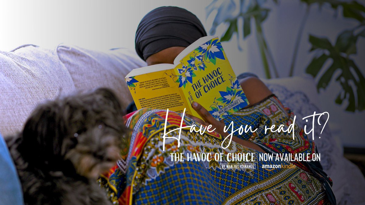 BunkBooks's tweet photo. Have you read this best seller by @ShiroKoinange yet? 

#TheHavocOfChoice now available on Amazon Kindle! Click the link in our bio to purchase! 
--
You can still purchase your physical copy  from @textbookcentre x @prestigenbi x @rafubooks and other bookshops.

📸 @marcusolang https://t.co/5HjSfLuoBJ