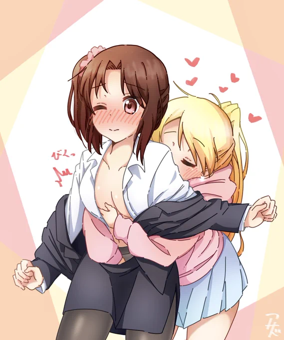同棲「カレ久世」の日常#kinmosa #百合 