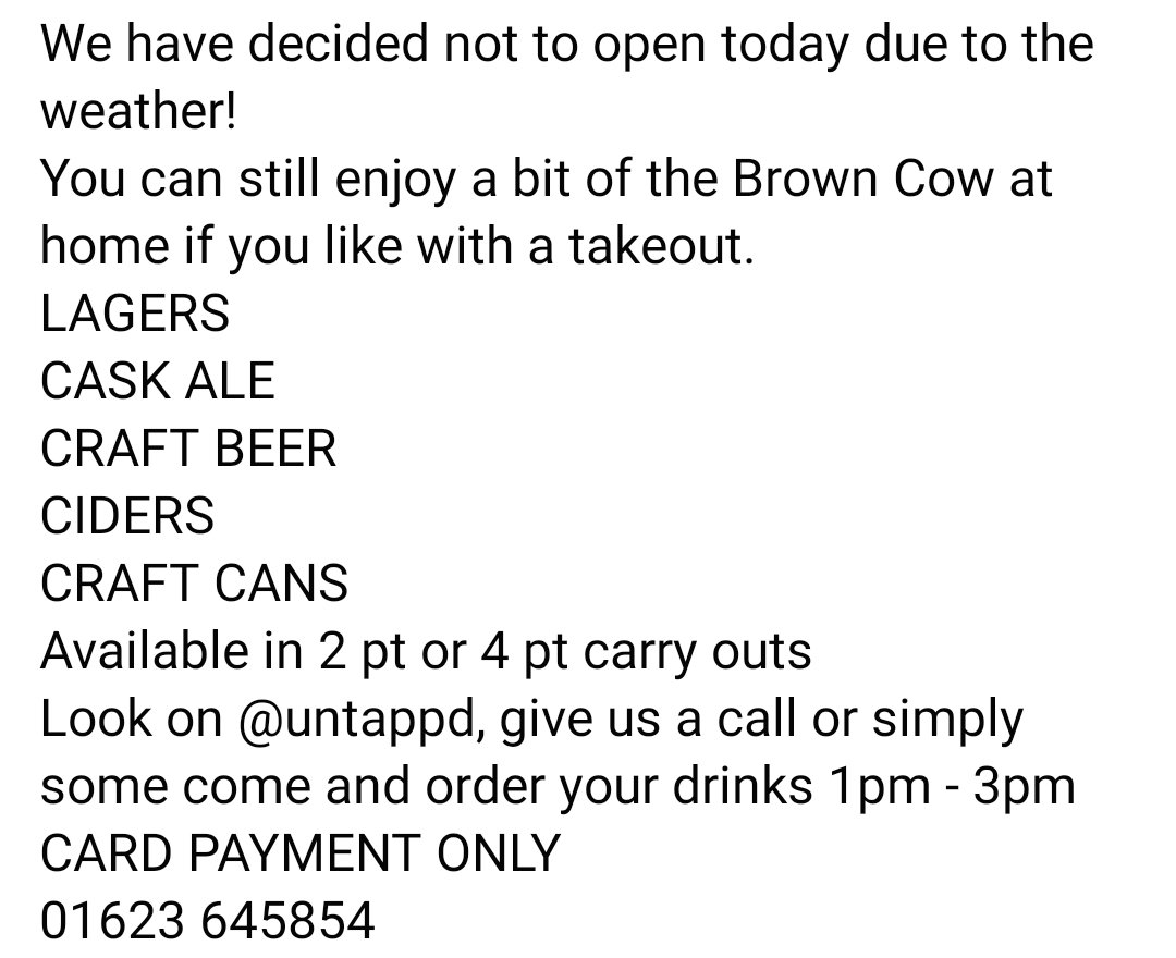 The Brown Cow (@thebrown_cow) on Twitter photo 