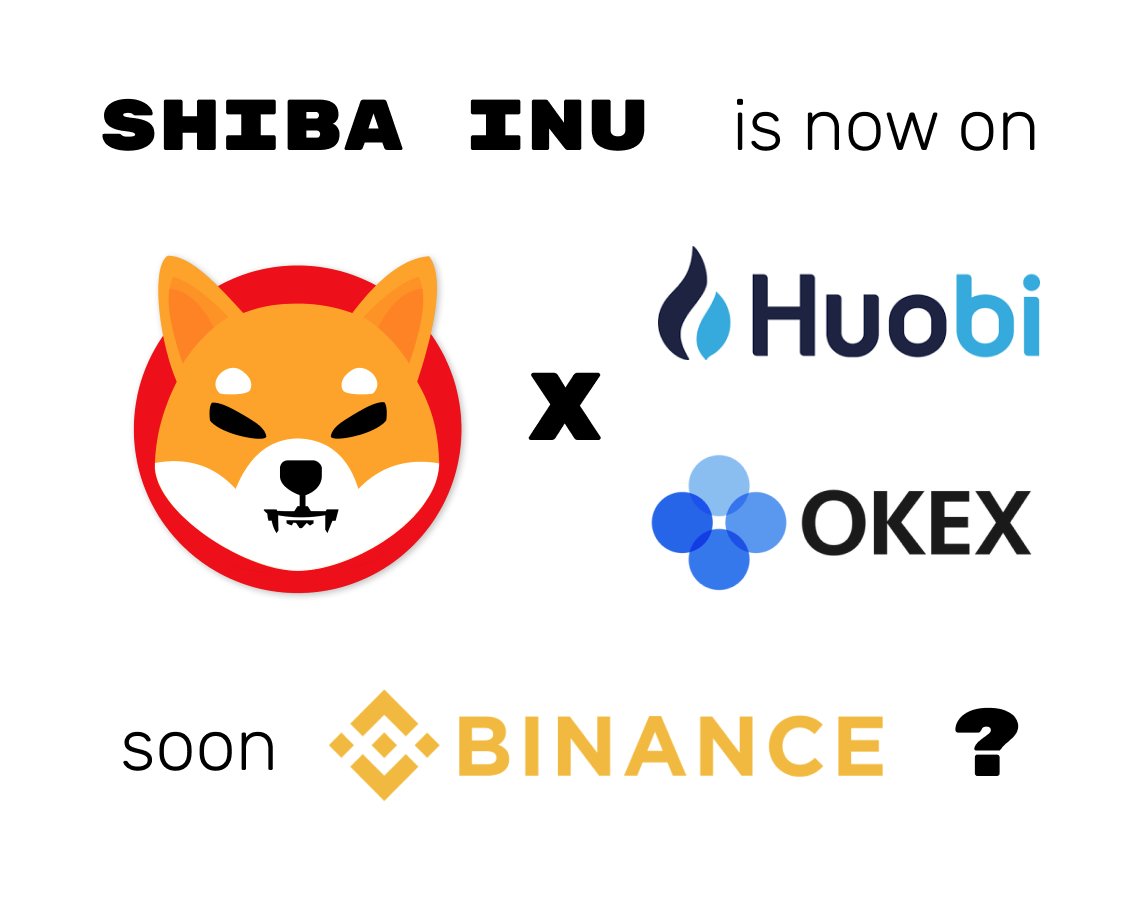 9_doja_'s tweet photo. It's very interesting these giant @huobi @OKEx exchanges listed $shib at the same time. I didn't even know we applied for those two, but I surely know that we applied to @binance for listing in the early days. you're welcome to list us too, IYKYK $btc $doge $eth $shih $bskt $tru https://t.co/vyWctFFXoQ