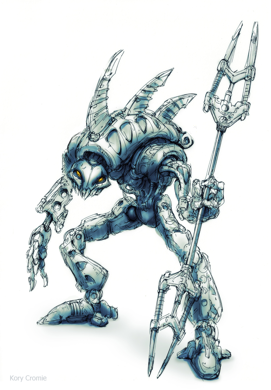 GeniusFetus on X Sketched Rahkshi Lerahk from Lego Bionicle. https t X1sf2ne2aZ X