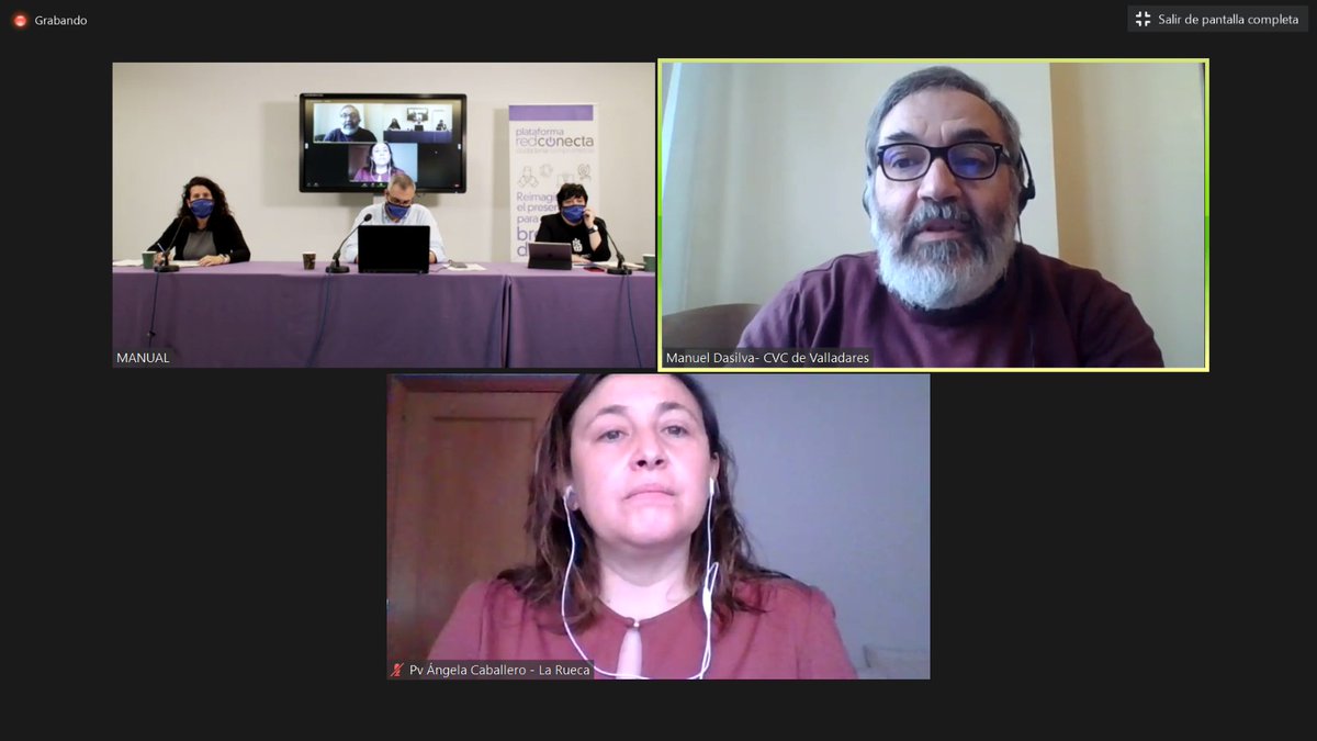 Como cierre del #ForoFE21 organizado por <a href="/fundacionesplai/">Fundación Esplai</a>, desde <a href="/ArrabalAID/">Asociación Arrabal-AID</a> participamos en la Asamblea Plataforma #RedConecta #CiudadaníaComprometida de la que empezamos a formar parte! Felices de iniciar este camino junto a una treintena de entidades y acudir a Gala #ForoFE21.