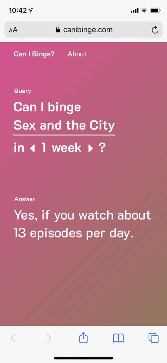 Can I binge ? 🤔  canibinge.com