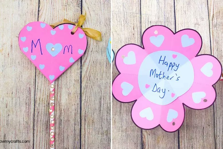 Say happy Mother's Day with something cute showmycrafts.com/mothers-day-he… via <a href="/showmycrafts/">Show My Crafts</a> #MothersDay #MothersDay2021 #kidscrafts #artsandcrafts #kids #MothersDayWeekend