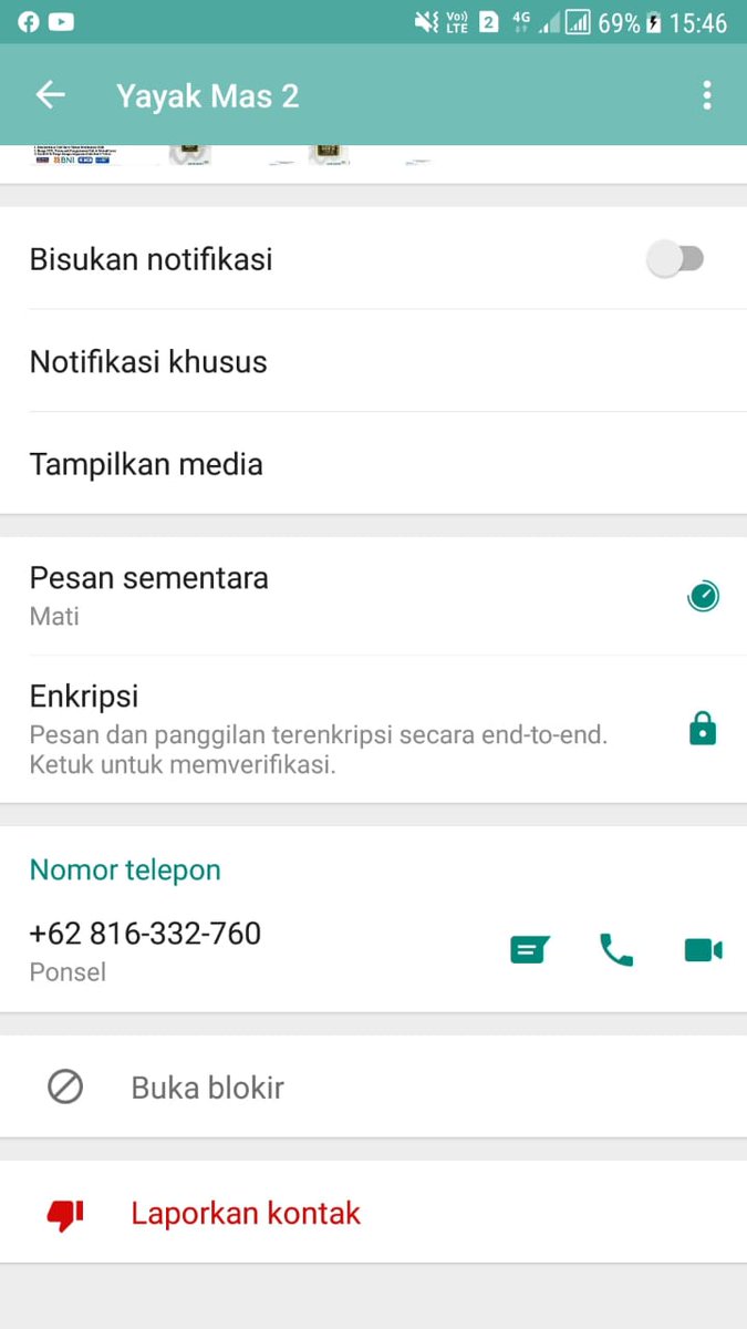yayadiy's tweet photo. @aduankonten Selamat sore. Saya mau melaporkan bahwa WhatsApp saya digandakan oleh orang lain dengan nomor 0816332760. https://t.co/evBcv9c2aY